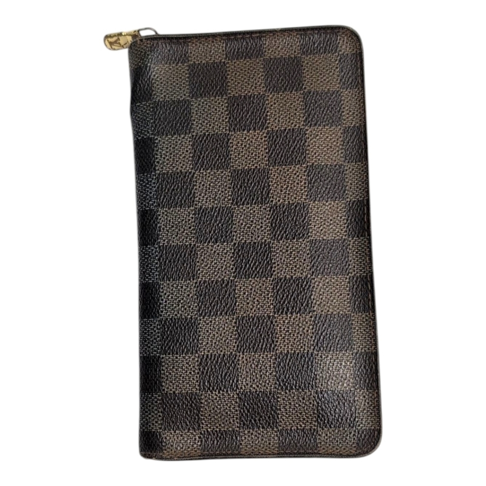 Louis Vuitton Damier Ebene Long Zipper Wallet - Picture 2 of 10